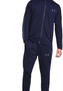 Спортивный костюм с воротником-стойкой дышащая окантовка шнурок Under Armour, синий