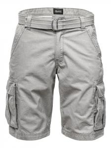 Шорты с ремнем RONY светло-серого цвета REPUBLIX