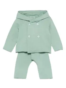 Комплект из топа и брюк TEDDY & MINOU, зеленый