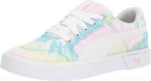 Детские кроссовки PUMA унисекс 38322702, белый/зеленый/розовый