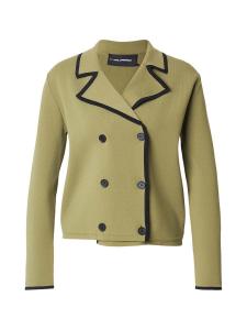 Karl Lagerfeld Кардиган вязаный в оливковом цвете