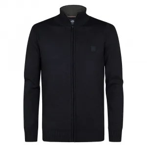 Свитер Petrol Industries M-3050-KWC202 full zip, черный