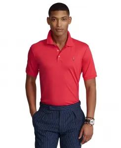 Мужская поло Slim Fit из мягкого хлопка по индивидуальному заказу Polo Ralph Lauren, синий