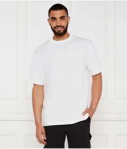 Футболка Te_Dye oversize fit Boss Orange, белый