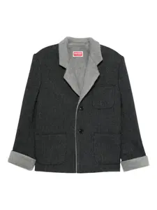 Куртка с накладными карманами KENZO, серый