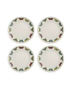 Набор из 4 тарелок-подставок «Ботанический сад» Portmeirion, white