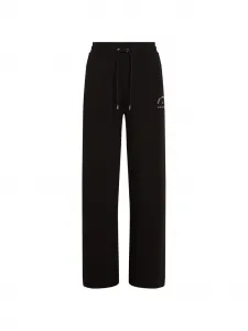 Спортивные брюки с кулиской и логотипом Karl Lagerfeld, черный