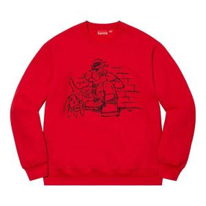Толстовка Supreme Dice Crewneck Red, красный