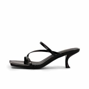 Женские тапочки-слайды с износостойкой подошвой TPR SHOEMAKER QUEEN, Black