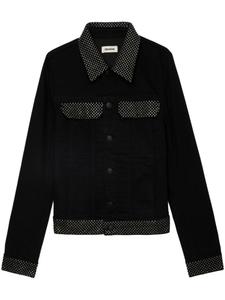 Джинсовая куртка Kioky Zadig&Voltaire, черный