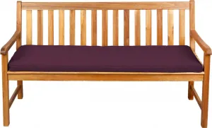 Подушка для сиденья для скамеек, садовых качелей и сидений, гладкая. FK5 (150x30x5, Фиолетовый)