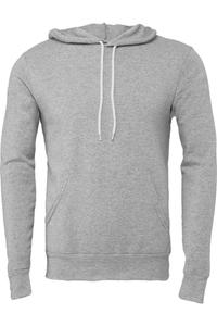 Толстовка с капюшоном из губчатого флиса BELLA + CANVAS, цвет athletic heather