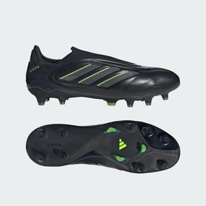 Бутсы Adidas Copa Pure 3 Elite Laceless Firm Ground Cleats, цвет Core Black/Dgh Solid Grey/Lucid Lemon