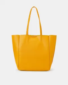 Сумка-шоппер XL из воловьей кожи горчичного цвета Munich