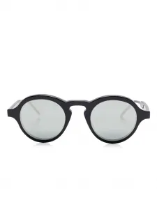 Солнцезащитные очки в круглой оправе Thom Browne Eyewear, черный