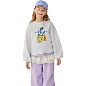 Унисекс свитшот Skechers, ярко-белый