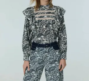 Блузка Jaipur с величественным узором пейсли The New Society