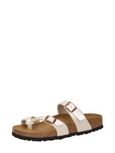 BIRKENSTOCK Сандалии T-Bar 'Mayari' в цвете Cream