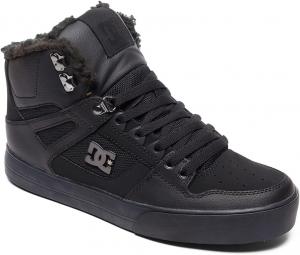 Мужские высокие кеды для скейтборда DC Men's Pure DC Shoes, черный
