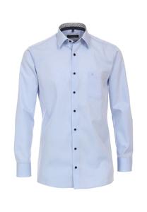 Мужская деловая рубашка, простого и комфортного кроя CASAMODA, светло-синий