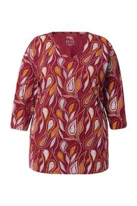 Рубашка Ulla Popken, темно-красный