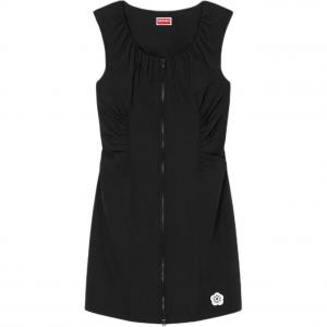 KENZO Женское черное платье без рукавов SS24