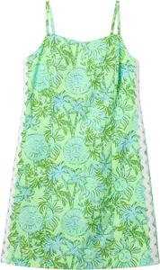 Платье Lilly Pulitzer Kids Mini Shelli Dress, цвет Cool Mint Catchin Rays