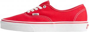 Кроссовки Vans Authentic для мужчин и женщин, красный