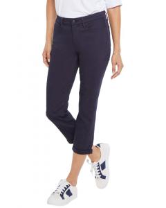 Джинсы-капри NYDJ Chloe Dark Rinse, синий