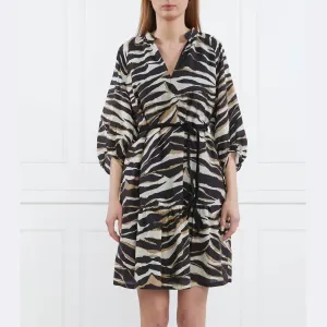 Платье с добавлением шелка Marella, черный