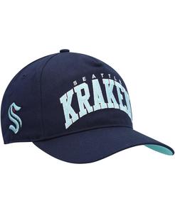 Мужская кепка Snapback Deep Sea Seattle Kraken Block Arch Hitch Snapback '47 Brand