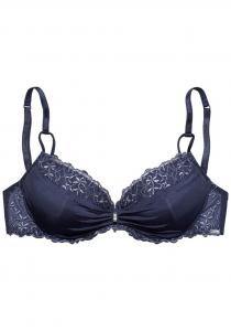 Бюстгальтер с эффектом пуш-ап Marie Claire, синий