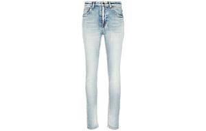 Джинсы женские Saint Laurent Skinny Fit Low, синий