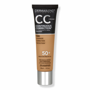 Коррекция тона кожи с помощью CC-крема, SPF 50+ Dermablend, 50N (tan)