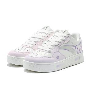 Нескользящие и износостойкие низкие скейтбордные кроссовки Life Collection, унисекс Anta, фиолетовый розовый mismatched