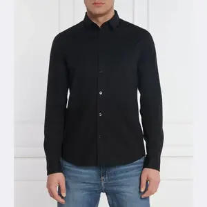 Рубашка приталенного кроя Calvin Klein, черный