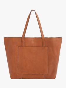 Сумка-тоут из кожи Santa Fe OSPREY LONDON, Tan