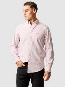 Хлопковая оксфордская рубашка slim fit Rodd & Gunn, Blush