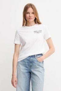 Хлопковая футболка Gant, белый