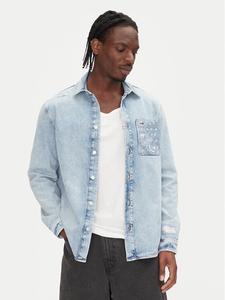 Облегающий топ-майка Entry Graphic DM0DM20790 Tommy Jeans, экрю