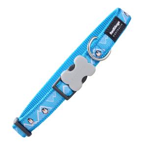 Красное колье Blue Penguine в стиле Динго 41-64см х 25мм Red Dingo, цвет синий