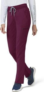 Carhartt Scrubs C52237 женские брюки с зауженным силуэтом Rugged Flex Modern Fit, Wine