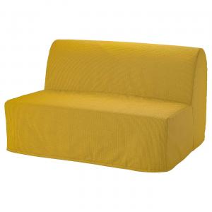 2-местный диван-кровать LYCKSELE MURBO IKEA, цвет vansbro yellow