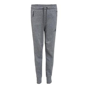 Штаны icon флисовые спортивные штаны с манжетами Air Jordan, серый