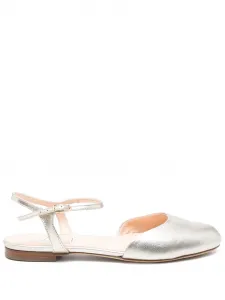 Туфли с эффектом металлик AGL, золотой