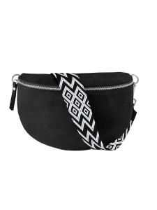 Поясная сумка lePelou NOA large, пятнистый черный