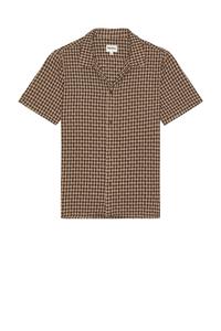 Рубашка "Воскресная сессия" Rhythm, brown