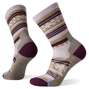 Женские легкие амортизирующие носки Hike Light Cushion Margarita Crew Socks Smartwool, Purple Eclipse