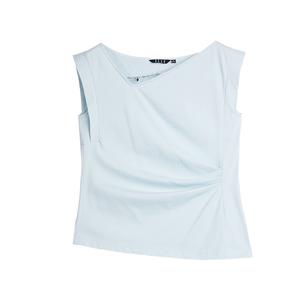 ELLE Футболка женская Blue Crew Neck Thin