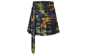Новые квартальные продукты LV Denim Skirt Men Black Louis Vuitton